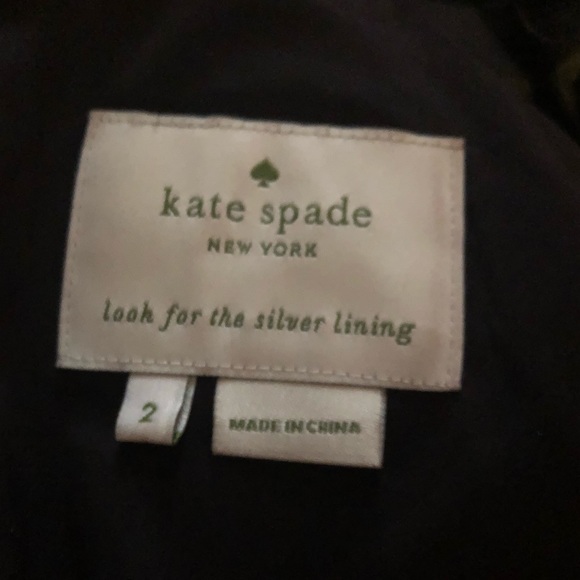 Kate Spade Floral Print Ruffle Collared Dress - Picture 4 of 10